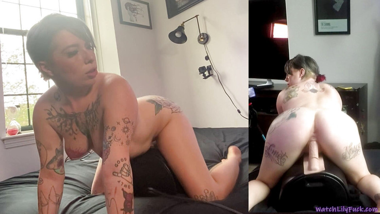 Lily Noel: Njobain sybian untuk pertama kalinya