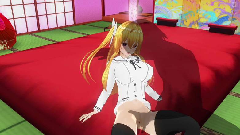 H3DC: 3D Hentai mayuri 3D ließ sie mit ihrer muschi spielen