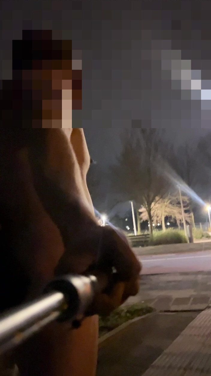 No limit cbt slave: Gehen im nackten park in der nacht