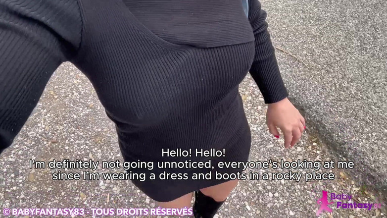 babyfantasy83: मैं अप्रत्याशित रूप से उसकी वैन में उसे मुझे चोदने के लिए आया