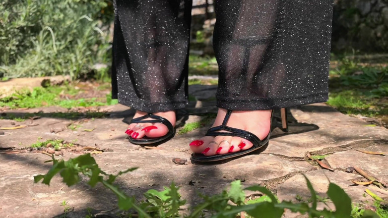 Goddess Lena: Pies De Tacones Altos