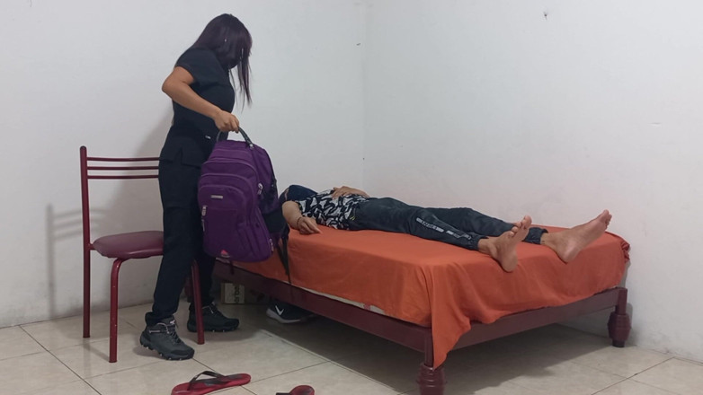 Negrita sexy: The Busty Healer Has Strange Habits When Visiting Her Patients