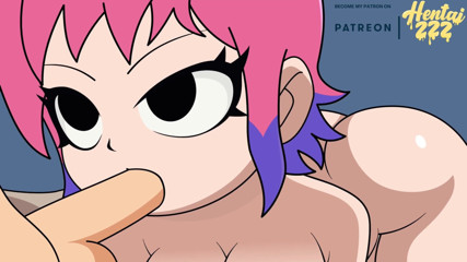 Hentai ZZZ: Scott Pilgrim, anime hentai, Ramona Flowers, pipe