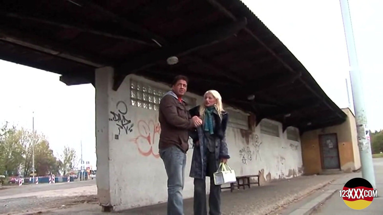 123XXX - Fucked Amateurs in Germany!: Slim Blonde MILF Feels Like Having Sex in the Open