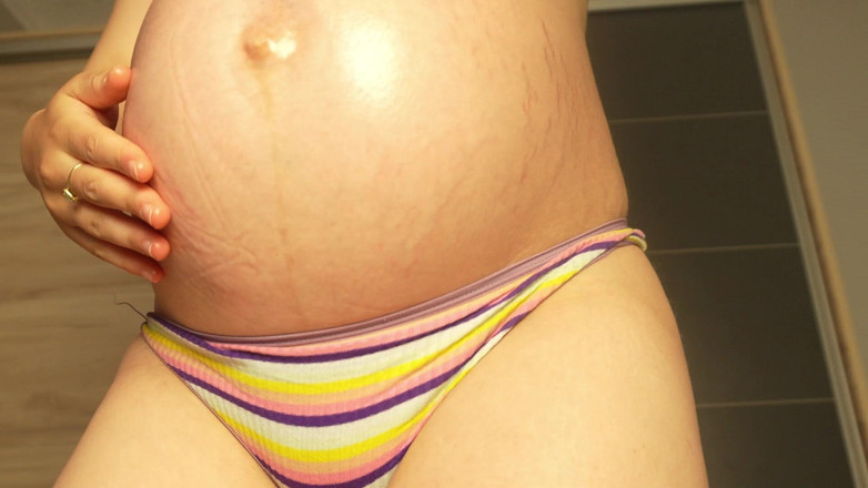AmayaMori: Humiliation de petit pénis, encore une sur mon corps enceinte