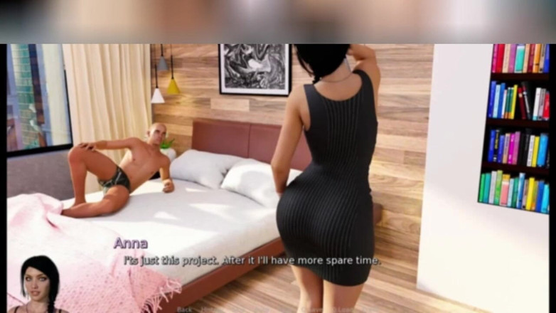 3DXXXTEEN2 Cartoon: Анна отправляется в анальную командировку. 3D порно мультяшный секс