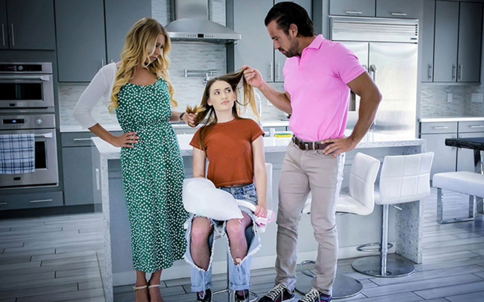 Family Strokes: Katie Morgan et Johnny, parents adoptifs, affirment leur domination sur...