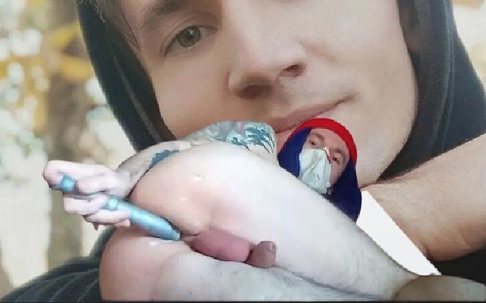SexyBoyGay2023: 믿을 수 있는 젊은 게이 남자가 26cm의 거대한 Fallos로 힘들고 무자비하게 따먹히다