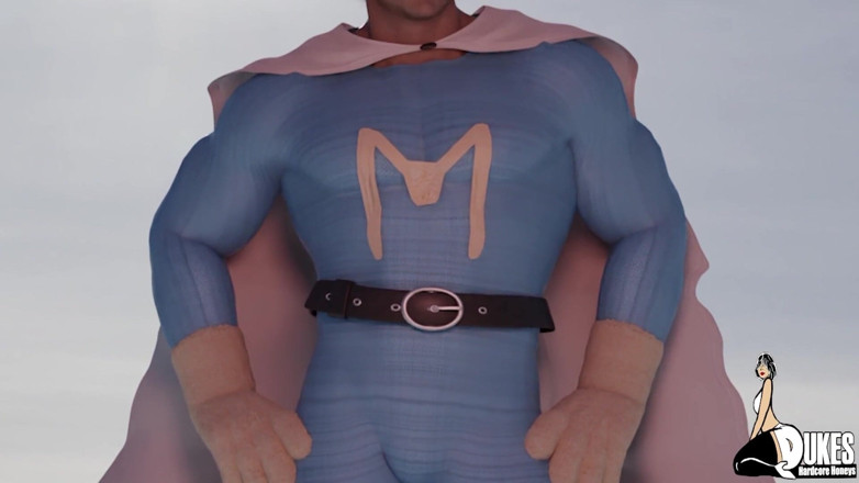 Dukes Hardcore Honeys: Super eroine captive și futute de un monstru