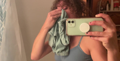 VibeWithMommy: Meine schmutzigen Grool-spandex-shorts nach einer verschwitzten radtour! Komm, schnüffeln und...