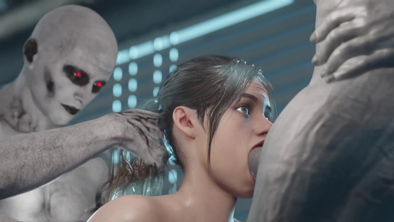 Velvixian 3D: 흑인 대물 자지에게 따먹히는 밀프