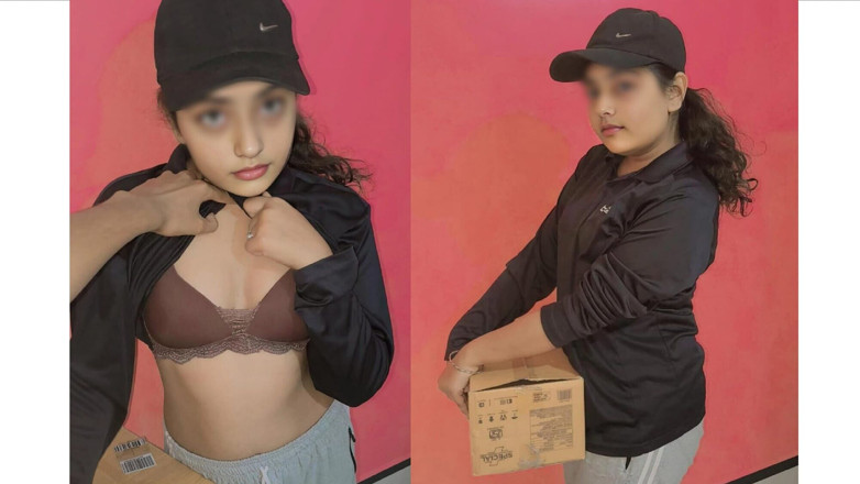 Mili bhabi: Indiana entregador hindi fode