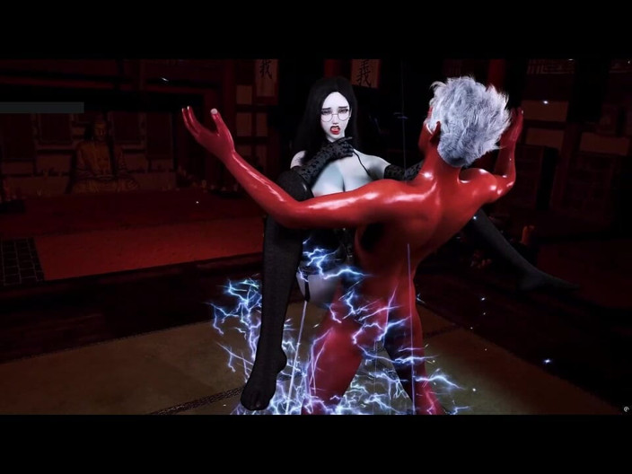 Soiyu Hentai: Bogini Eternal Passion: Krzywe w ruchu - Hentai Animacja 3D