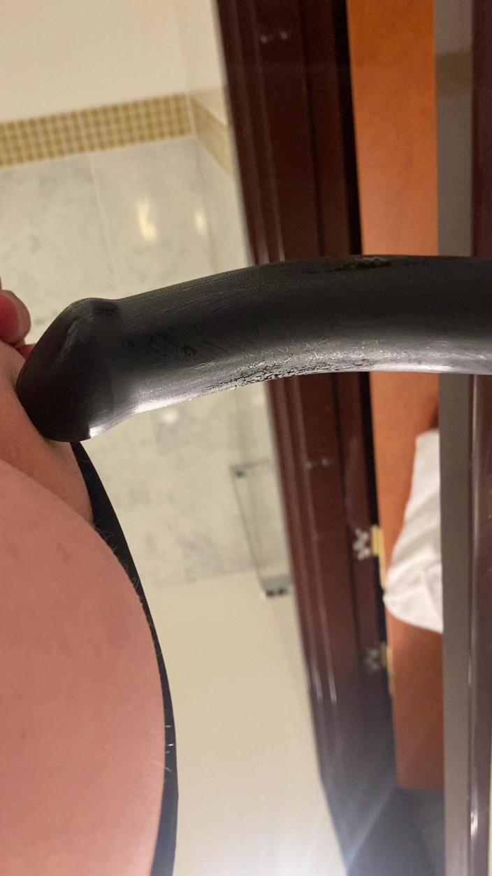 FlowingSpring247: Ball gag masturbazione anale