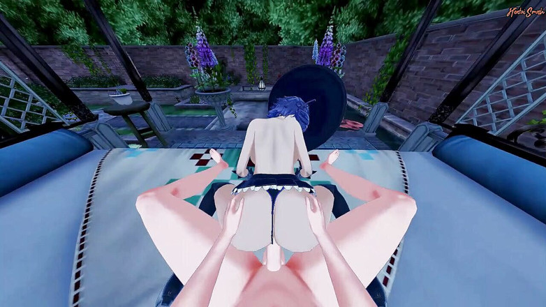 Hentai Smash: Blair Titty te folla antes de ser follada a lo...