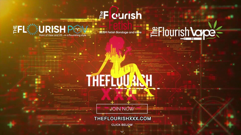 The Flourish XXX: Lingua divisa di 23 anni tatuata latina e indiana 1° studio da...