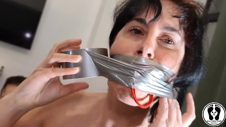 All You Can Fetish: Tide up por desconocido bondage fetiche duct tape