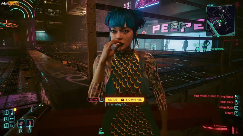 LewdArcade: Cyberpunk 2077 Denny &amp;cheri nowlin cenas quentes mod joytoy cenas de sexo...