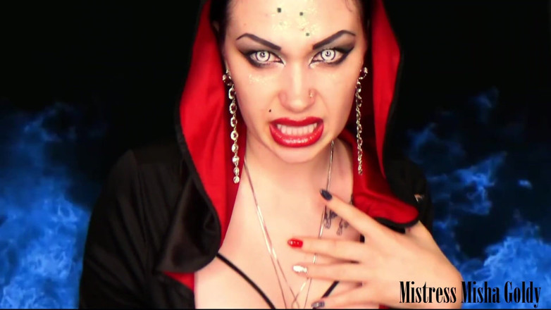 Goddess Misha Goldy: Betoverende mindfuck: je zult je aan mij onderwerpen, je zult...