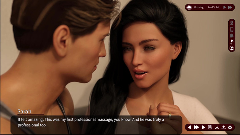 Johannes Gaming: Arzu fısıltıları - sadık yol 12 sarah masaj salonuna gitti