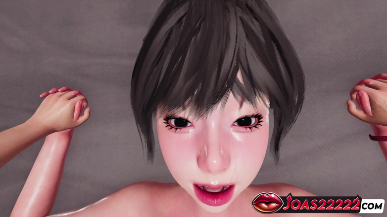 Joas22222: Misaki giapponese 3D Hentai - primo piano cavalcata vista figa, prona scopata...