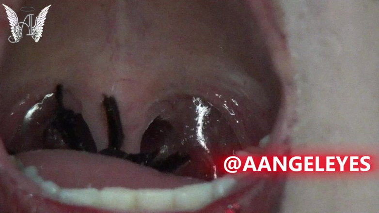 Angel eyes studio: Super show tragando grandes arañas!