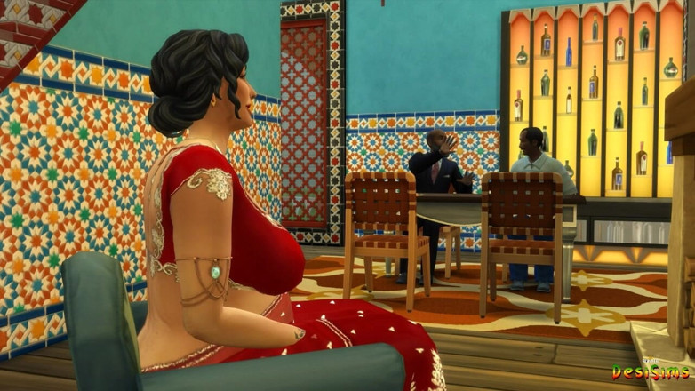 Desi Sims: Mătușa Lakshmi a Fost Luată De Șeful Pervers Al soțului - Wicked