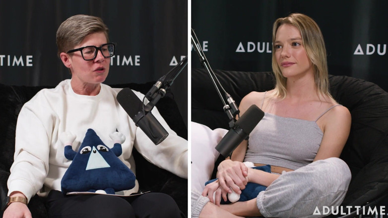 Adult Time Podcast: Кенна Джеймс лесбіянка s *x, підключення та знайомства порнозірок | Підкас для дорослих