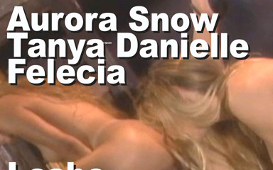 Edge Interactive Publishing: Aurora Snow et Felecia et Tanya Danielle Ggg, lesbiennes, se...
