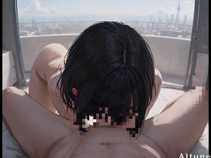 AItuner: Una notte sensuale si svolge all'ultimo piano di un edificio...