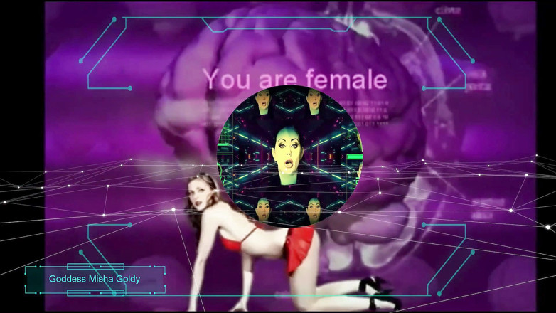 Goddess Misha Goldy: Activation d'un sissybot ! Plus de parties et de sentiments masculins !