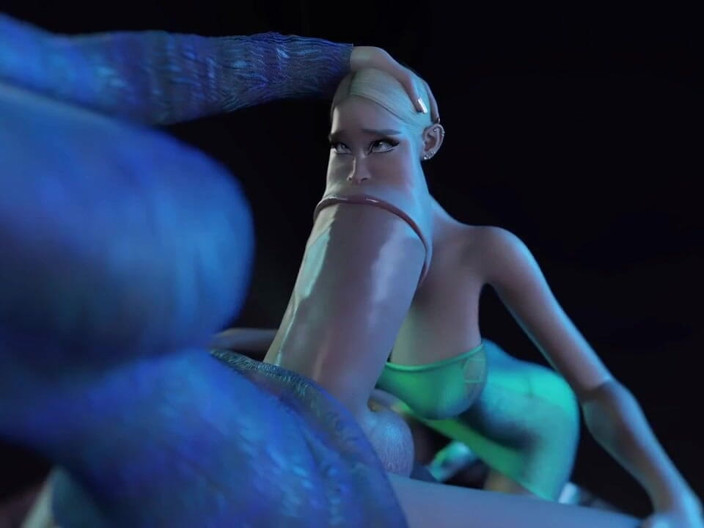 3D Hentai Animation: 3D futa pompino grande cazzo animazione transessuale
