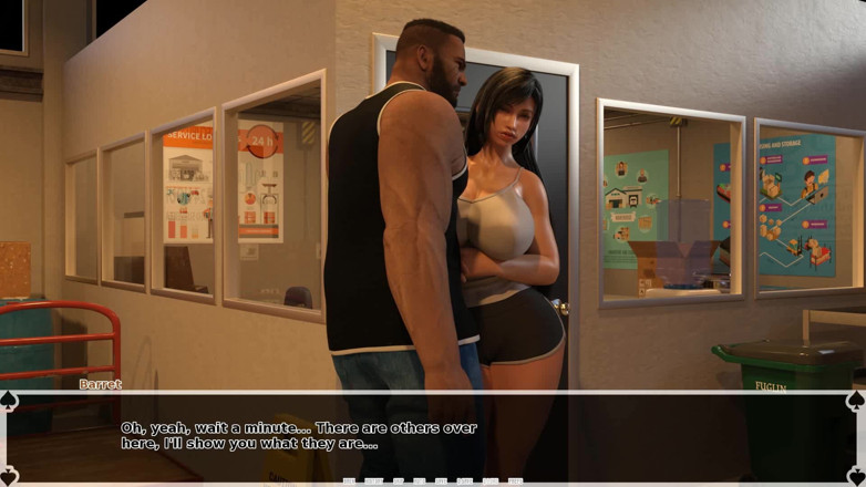 Dirty GamesXxX: Le paradis noir de Tifa : un mec regarde une vidéo...