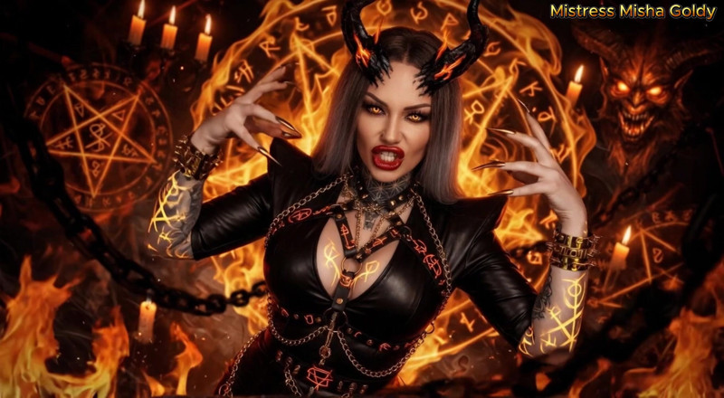 Goddess Misha Goldy: Kata-kataku akan mengukir neraka dari pikiranmu