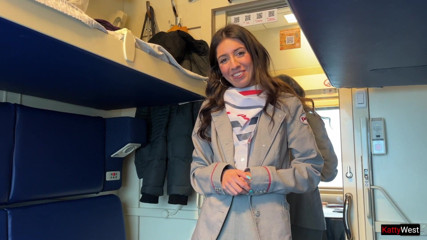 Katty West: Sex cu conductorul în tren, sper că nu se concediază