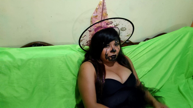 Martin13: Hombre sin cara visita a la bruja en Halloween, la...