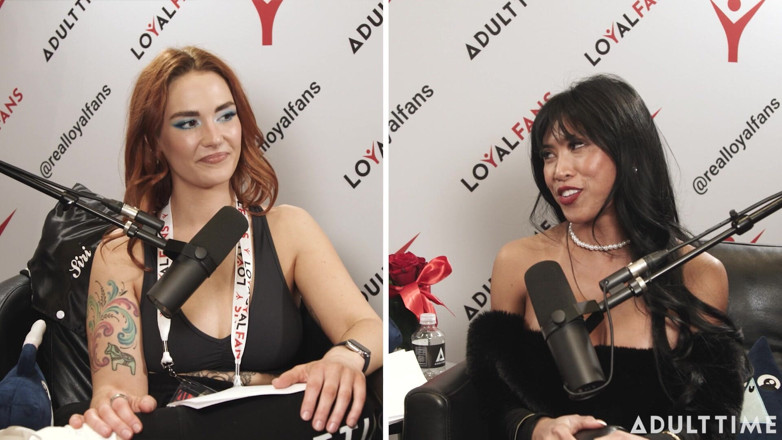 Adult Time Podcast: Avn özel #1: Cory Chase, Lexi Luna, Leana Lovings, Romi Rain ve...
