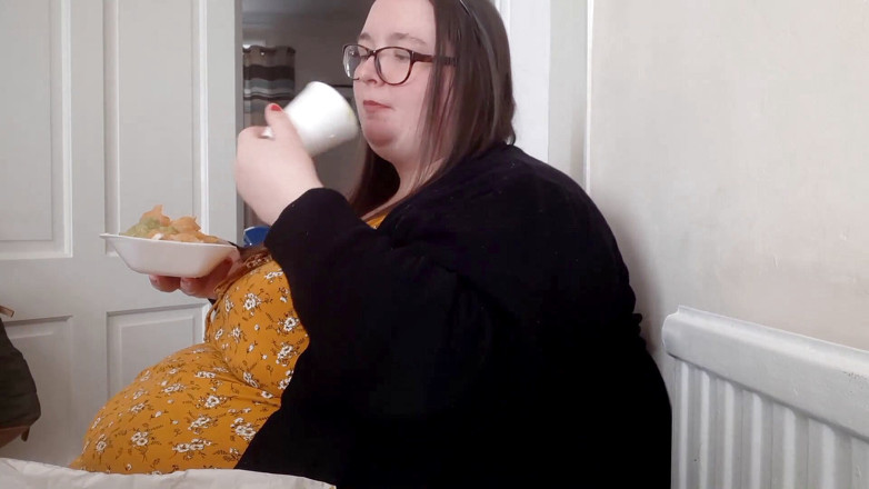 SSBBWLadyBrads: BBW SSBBWスタッフィングベリーフィッシュアンドチップス