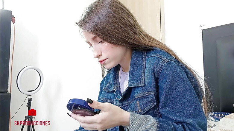 skpro_: My Stepsister Is Putting on Makeup for an Important Date...