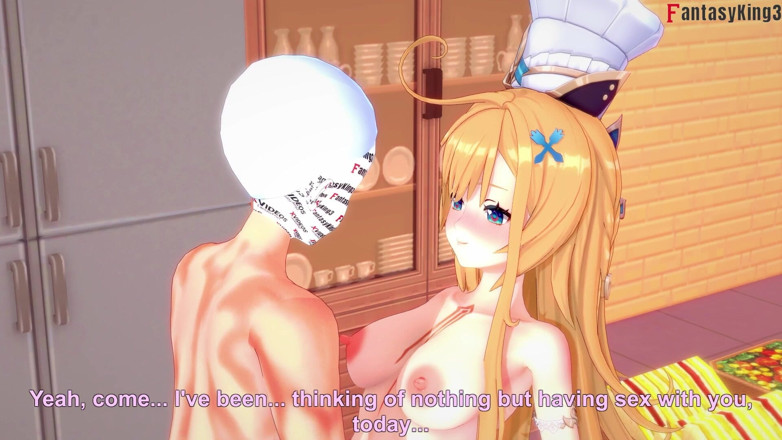 Fantasy king: Escoffier - Sex incitant în bucătărie - Impact Genshin