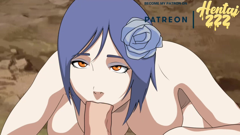 Hentai ZZZ: Konan punto di vista pompino naruto Hentai