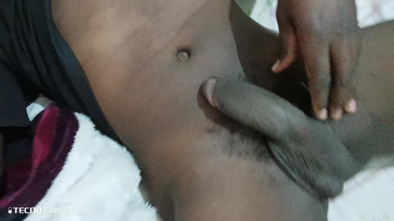 Klian_Deco: Black Teen Jerking