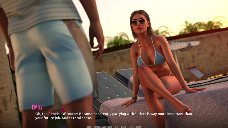 3D Cartoon Porn: Dominos beach 14 riley पूरी रात John fuck zoe को देखती है