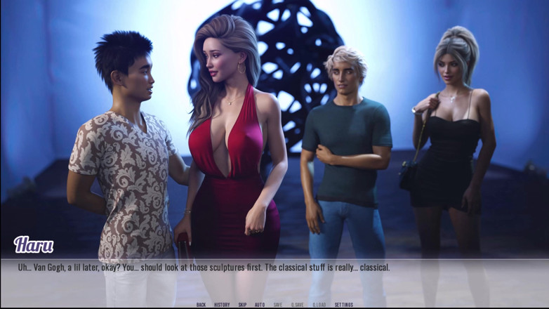Johannes Gaming: Sophia Parker desires - 1 die museumsnacht wird wild