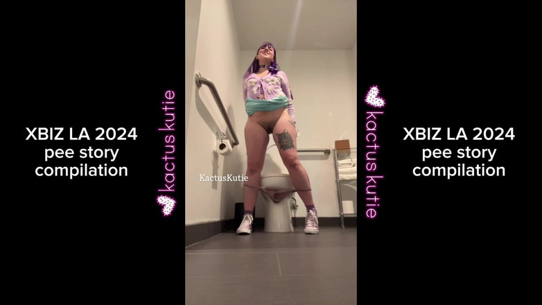 kactus kutie: Xbiz La 2024, compilation d’histoires de pipi