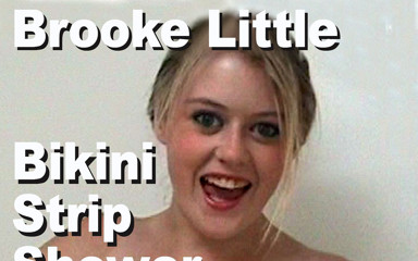 Edge Interactive Publishing: Brooke küçük bikinili striptizli duş goop gmty0300