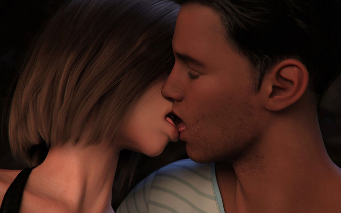 3D Cartoon Porn: Dominos Beach 6: jhon night surf per la prima volta e...