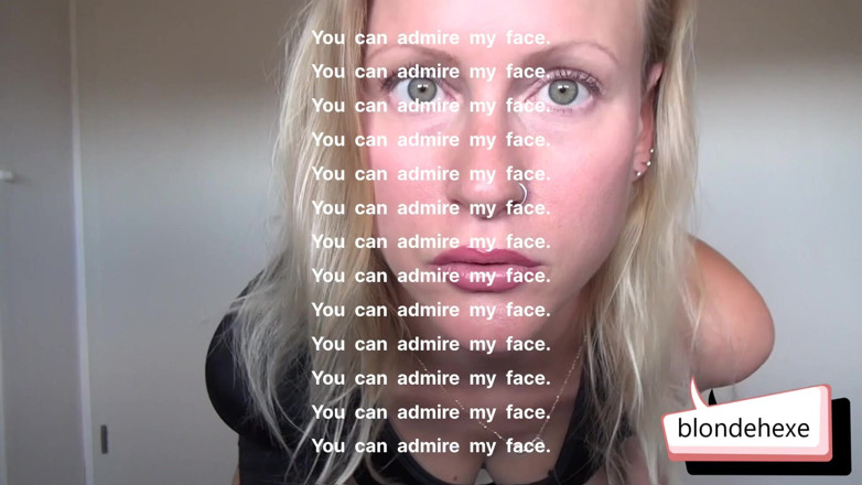 Blondehexe: Femdom, coaching masturbatoire XXL