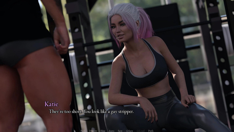 3D Cartoon Porn: Где это все началось 19: William-Kattie Спортзал Фунт