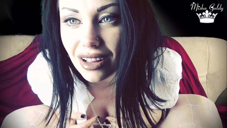 Goddess Misha Goldy: For my obedient good boy! Your cock is mine - wank...